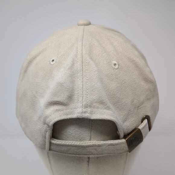 Cancun Slideback Baseball Cap Beige One Size Adjustable Embroidered Quality Caps - Picture 6 of 9